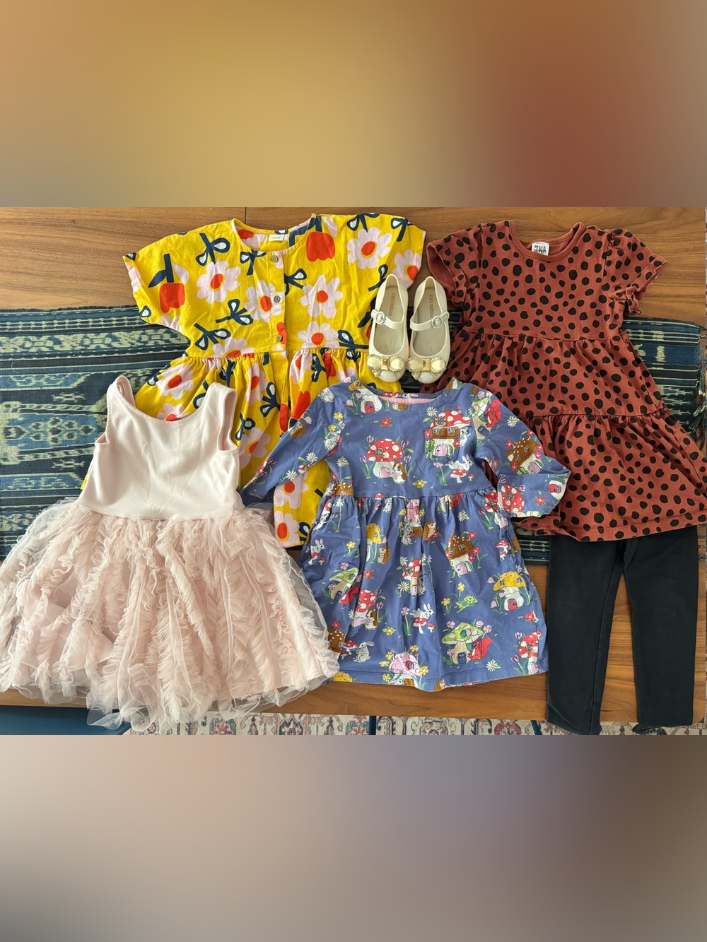 Girls Designer Bundle Size 4/5: Boden, Tea, Hanna Andersson, Next, Mini Melissa